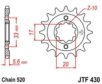 Sport Ritzel 12 - 15 Zähne (520)
