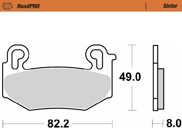 416701 Brake pad